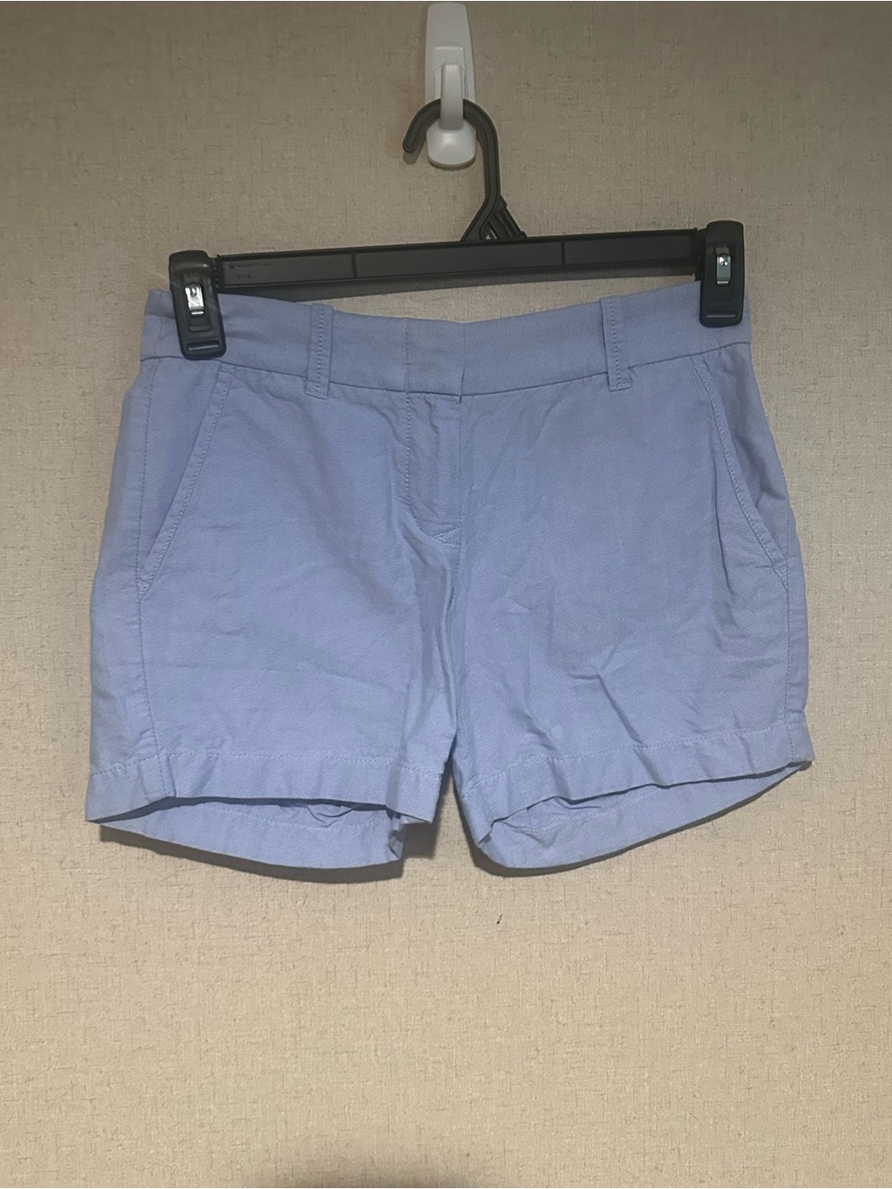 J. Crew Size 00 Light Blue Women's Cotton Shorts